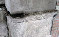 brownstone building damage